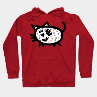 A Spotty Chubby Cat Hoodie